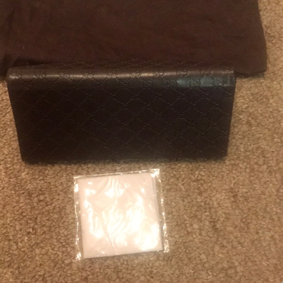 Gucci Sunglass Case Dark Brown Fold - Picture 7 of 7